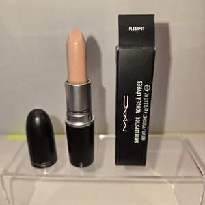 MAC Cosmetics Satin Lipstick in Fleshpot - Nude Peach Pink